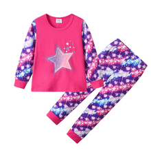 Cargar imagen en el visor de la galería, Pijama Vikita Estrella Fucsia y Morado - 116837
