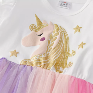 Vestido Vikita Blanco Unicornio- 116840