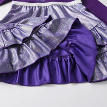 Cargar imagen en el visor de la galería, Vestido Vikita Top Unicornio Morado  - 116846
