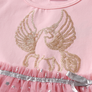 Vestido Vikita Rosado Unicornio Dorado - 116847