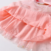Cargar imagen en el visor de la galería, Vestido Vikita Rosado Unicornio Dorado - 116848
