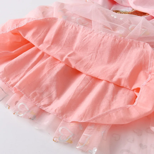 Vestido Vikita Rosado Unicornio Dorado - 116848