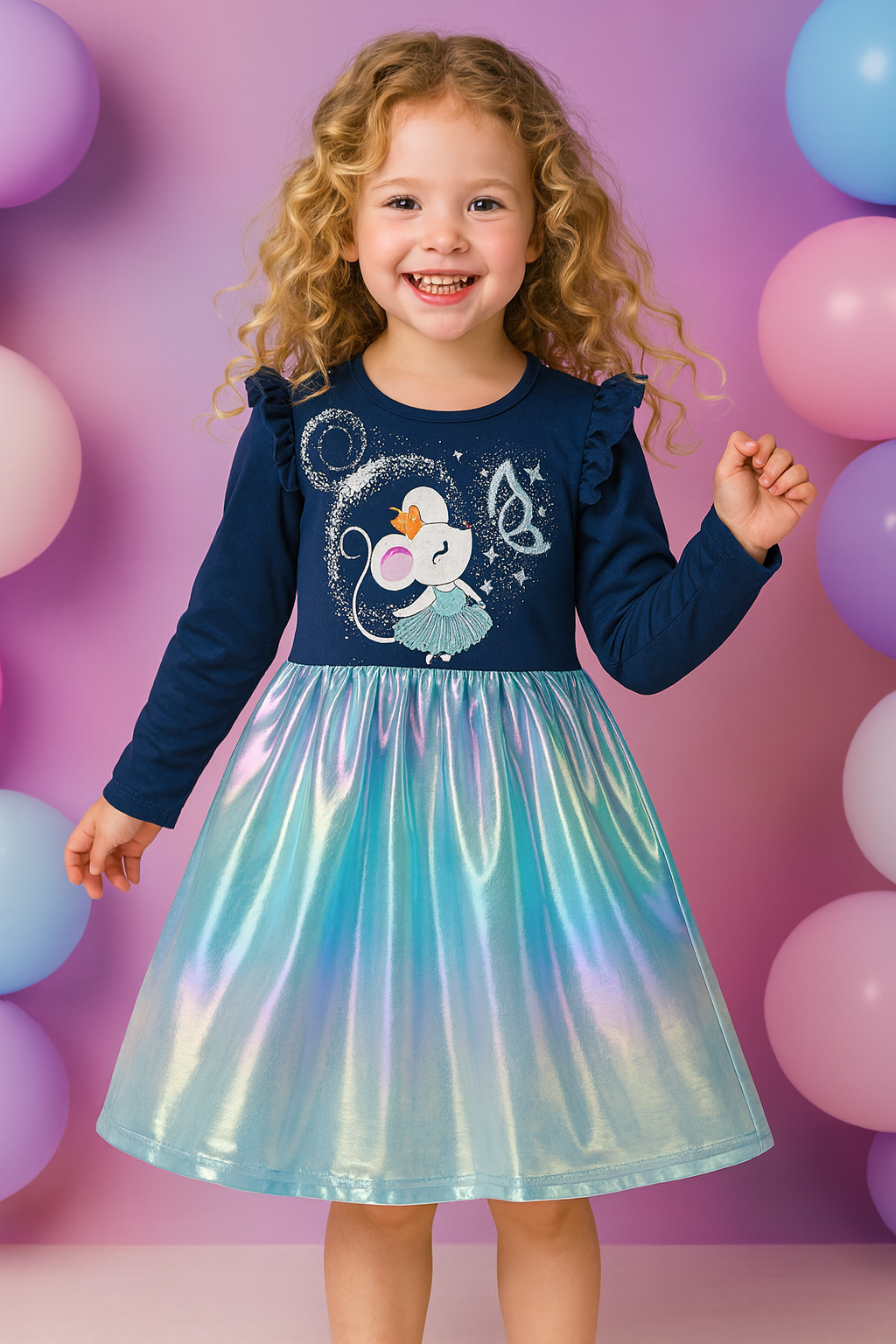 Vestido Vikita Ratoncita Azul Hada - 116849