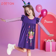 Cargar imagen en el visor de la galería, Vestido Vikita Manga Larga Hada Morado - 116832
