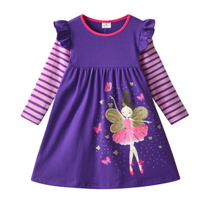 Vestido Vikita Manga Larga Hada Morado - 116832