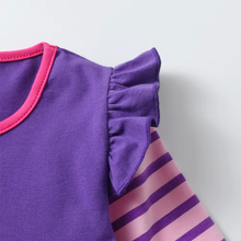 Cargar imagen en el visor de la galería, Vestido Vikita Manga Larga Hada Morado - 116832
