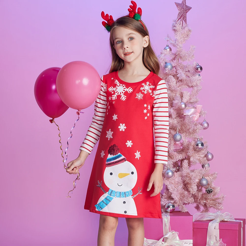 Vestido Vikita Navidad Manga Larga - 116833