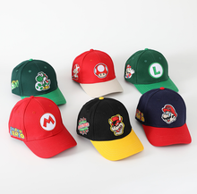 Cargar imagen en el visor de la galería, Gorra Mario Bross - 115210
