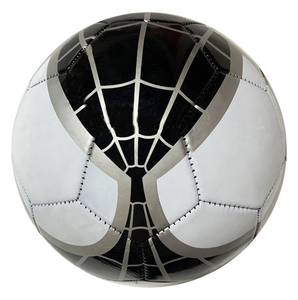 Balon Futbol Spiderman Negra #5 -115221