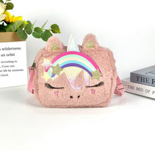 Cargar imagen en el visor de la galería, Cartera Unicornio peluche - 115056
