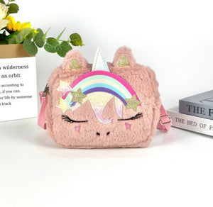 Cartera Unicornio peluche - 115056