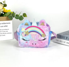 Cargar imagen en el visor de la galería, Cartera Unicornio peluche - 115056
