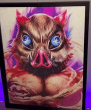 Cargar y reproducir el video en el visor de la galería, Poster Lenticular 3D Demon Slayer - 116410
